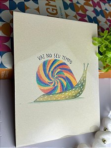 Azulejo decorativo Vai no seu tempo