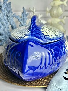 Sopeira Peixe azul rústico G