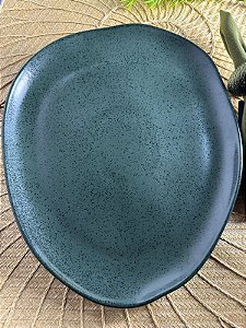 Prato raso oval orgânico greenery