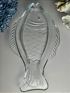 Travessa vidro fish