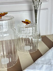 Pote borosilicato borboleta 650 ml