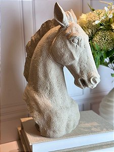 Cabeça de cavalo decorativa