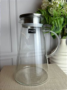 Jarra twinkler borossilicato tampa inox