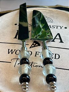 Jogo faca e espátula joie vivre inox 2 peças