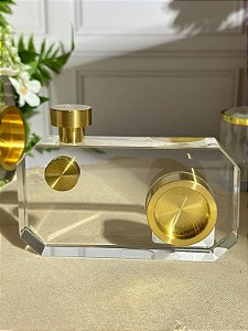 Máquina fotográfica escultura