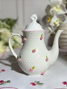 Bule artesanal mini flor