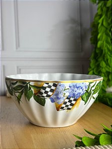 Bowl floral chess
