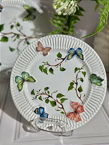 Prato sobremesa borboleta