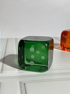 Dado decor cristal verde