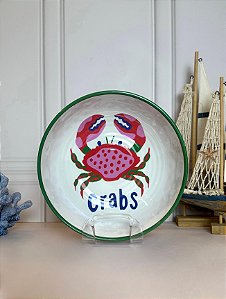 Bowl Melamina Crabs