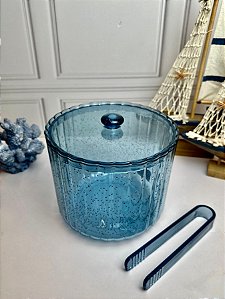 Champanheira Redonda Acrílico Bolhas