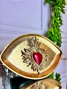 Porta bijoux poliresina Sagrado Coração