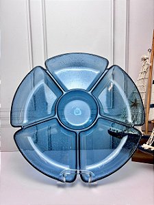 Petisqueira acrílica detalhe bolhas