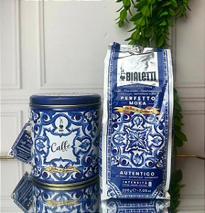 Lata café perfetto moka D&G Blu 200g