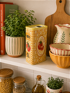 Vaso cerâmica tomato