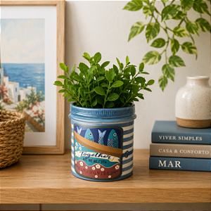 Vaso cerâmica marejo