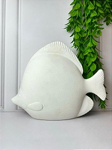 Escultura peixe em polirresina