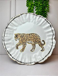 Porta torta Jaguar dore