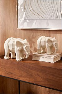 Escultura Elefante em Polirresina - P