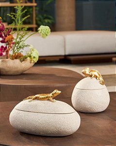 Pote Decorativo em Polirresina - G