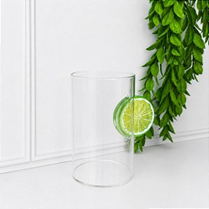 Copo vidro lemom 350 ml