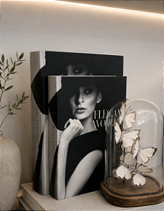 Conjunto Livros Caixa Elegant Woman - 2 peças
