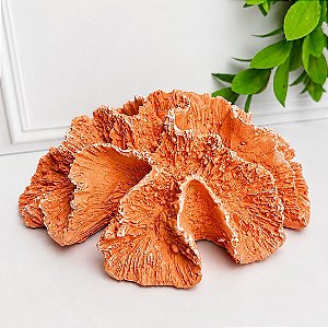 Enfeite coral laranja