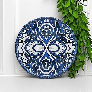 Prato sobremesa Dolce Mare azulejo português