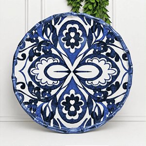 Porta torta Dolce Mare azul