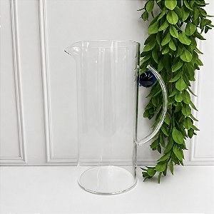 Jarra borossilicato detalhe azul 1100ml