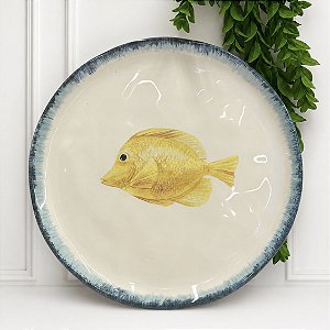 Prato raso peixe tang Atlântica