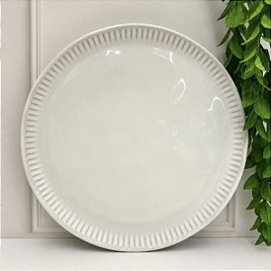 Prato sobremesa New White