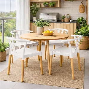 Cadeira Wishbone BRANCA