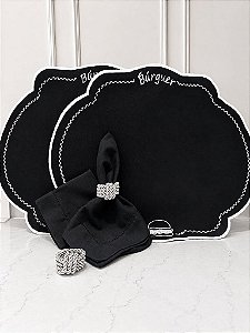 Kit mesa posta Burguer (compre por número de lugares)
