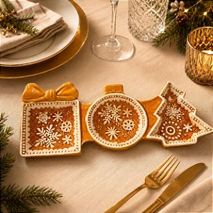 PETISQUEIRA BASE TRIPLA GINGERBREAD BEGE