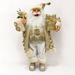 PAPAI NOEL EM PÉ CHAMPANHE