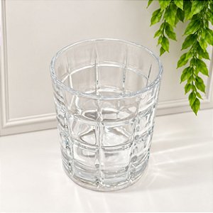 COPO WHISKY VIDRO TRANSPARENTE - 300ml