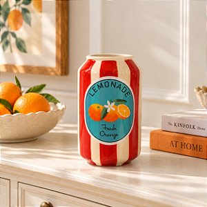 VASO LATA LEMONADE CERÂMICA