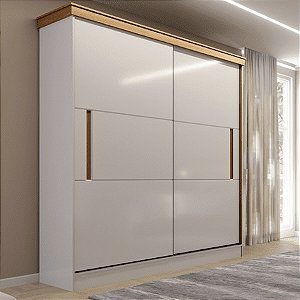 ROUPEIRO BRISTOL 2P / 2G CORRER BCO FREIJÓ