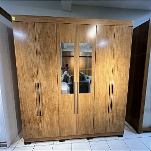 ROUPEIRO NORONHA 6 PTS - PE/ESPELHO CINAMOMO