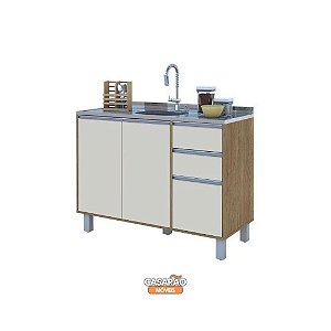 BALCAO 120 PREMIUM FREIJO/OFF WHITE