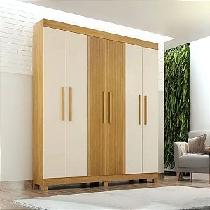 ROUPEIRO ANDORINHA 6 PORTAS 2GAV C/PES - CIN/OFF WHITE