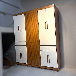 ROUPEIRO NEVADA 23 - FREIJO/OFF WHITE