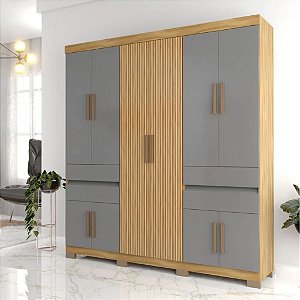 ROUPEIRO NEVADA 23 - FREIJO/GRAFITE