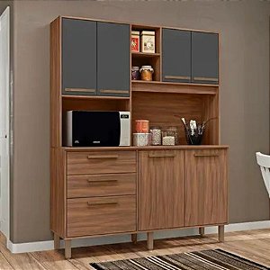 KIT COZINHA NEW MONTEVIDEU FREIJO / FREIJO / CHUMBO