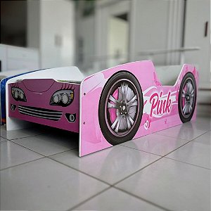 CAMA INFANTIL CARRO PINK