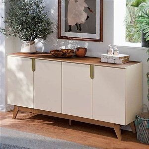 BUFFET RECIFE OFF WHITE / AMENDOA