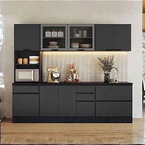 COZINHA MODULADA GRAFITE NEW ETNA
