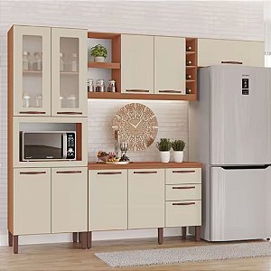 COZINHA LARISSA NEW - FREIJO - OFF WHITE