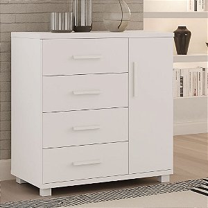 COMODA MUNIQUE C/SAPATEIRO SPECIAL - BRANCO